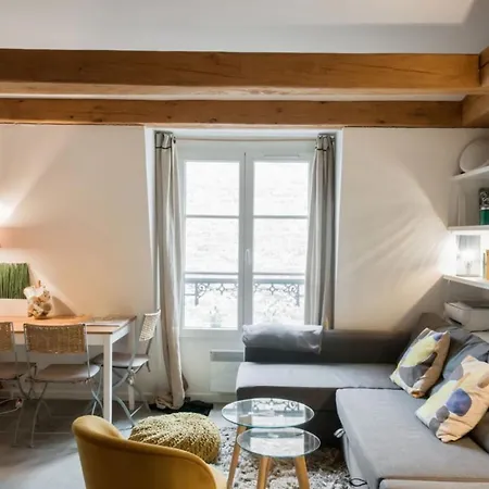 公寓 Calm And Atypical Studio Close To Quartier Latin In - Welkeys 巴黎